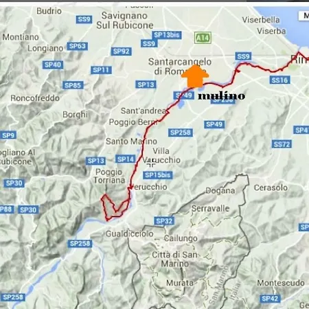 Il Mulino 아파트 산타르칸젤로 디 로마냐